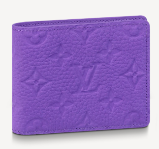 Louis Vuitton SLENDER WALLET M81547 Purple