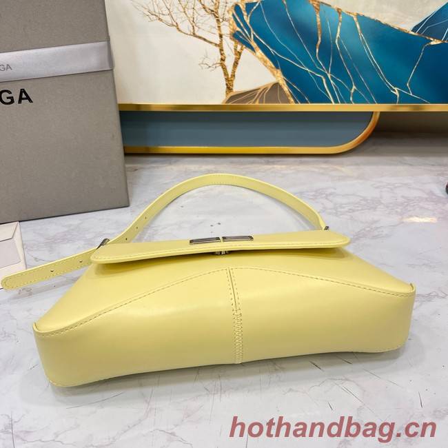 Balenciaga HOURGLASS SMALL TOP HANDLE BAG 6008 yellow