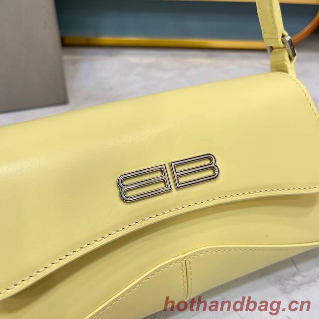 Balenciaga HOURGLASS SMALL TOP HANDLE BAG 6008 yellow