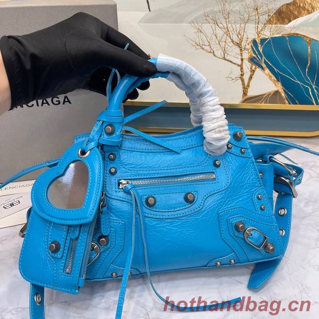 Balenciaga NEO CAGOLE XS HANDBAG 05812 blue