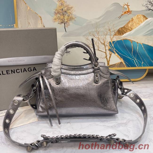 Balenciaga NEO CAGOLE XS HANDBAG 05812 gray