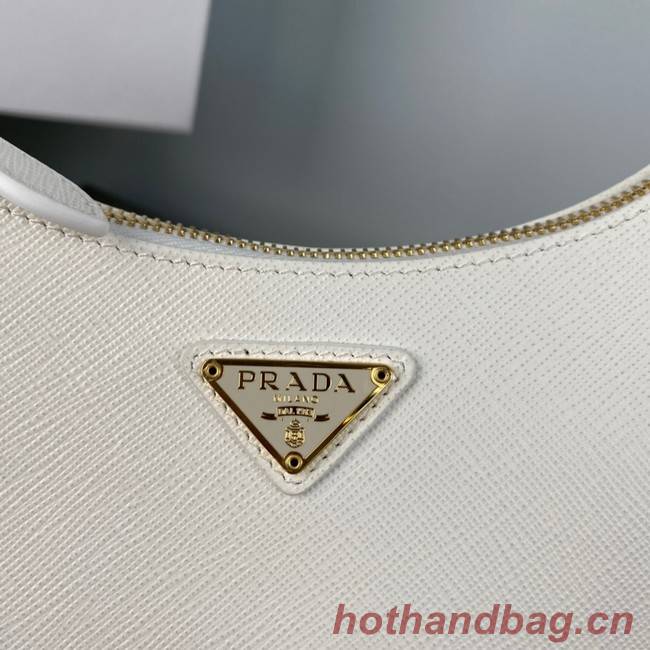 Prada Re-Edition 2005 Saffiano shoulder bag 1BH204 white