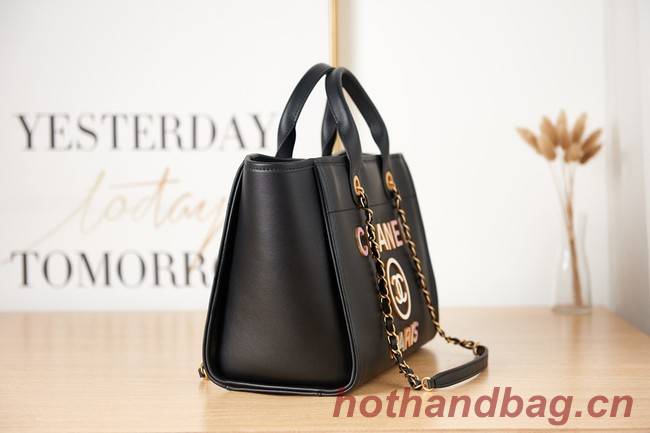 Chanel SMALL SHOPPING BAG AS3257 black