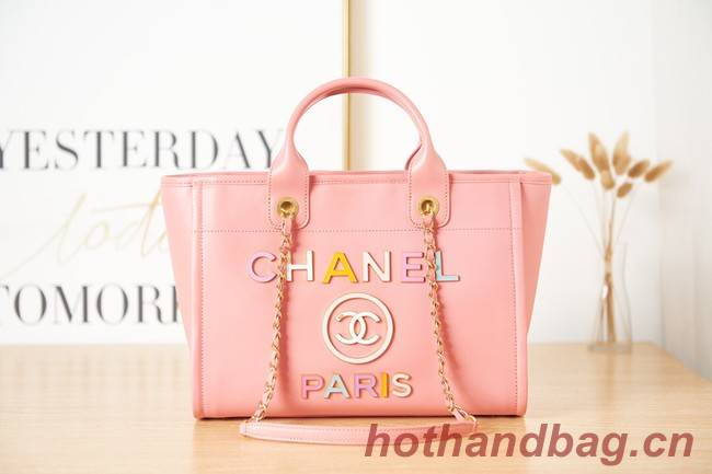 Chanel SMALL SHOPPING BAG AS3257 pink