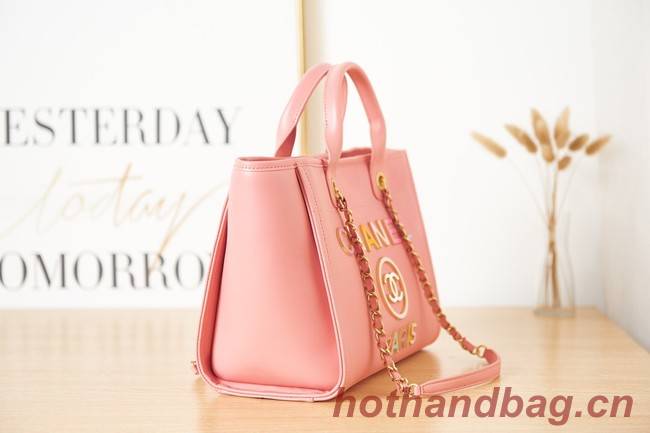 Chanel SMALL SHOPPING BAG AS3257 pink