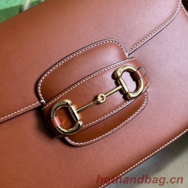 Gucci Horsebit 1955 small bag 602207 caramel