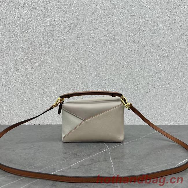 Loewe mini Puzzle Bag Original Leather 6124 gray