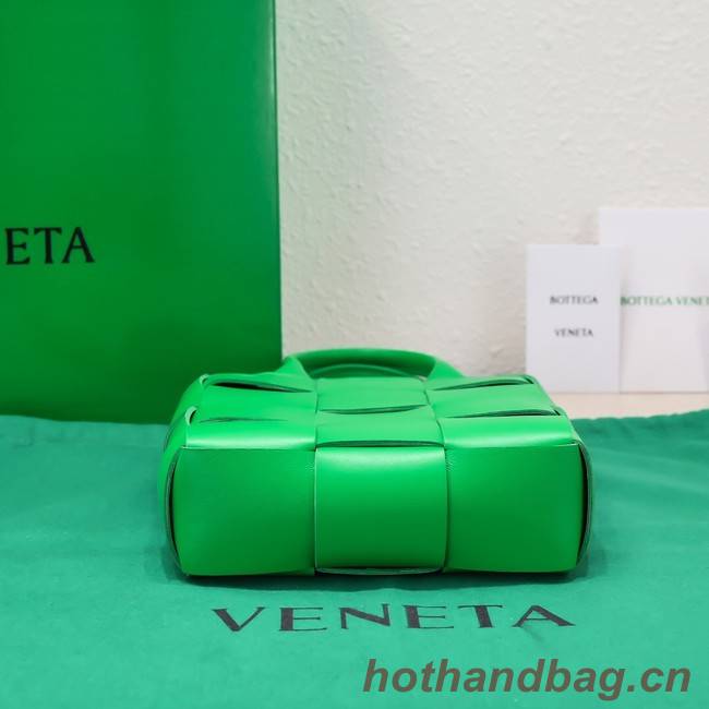 Bottega Veneta Mini Cassette Tote Bag 709341 Green