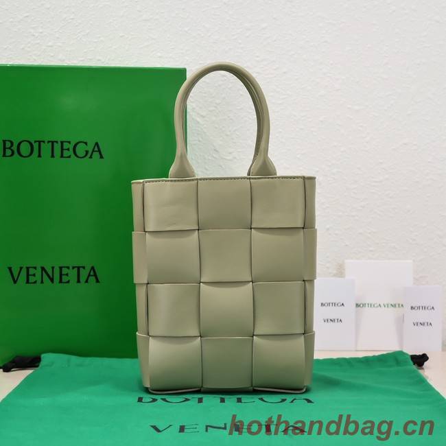 Bottega Veneta Mini Cassette Tote Bag 709341 Travertine