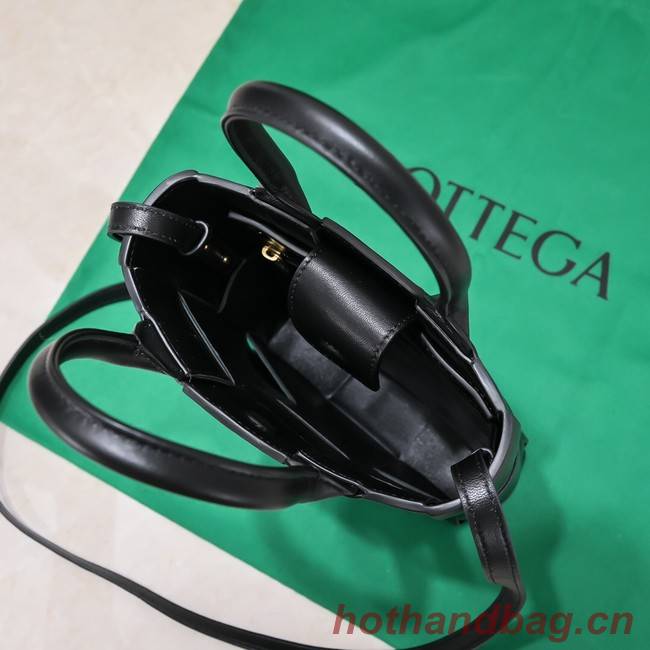 Bottega Veneta Mini Cassette Tote Bag 709341 black