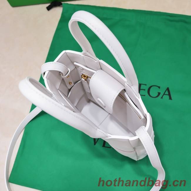 Bottega Veneta Mini Cassette Tote Bag 709341 white