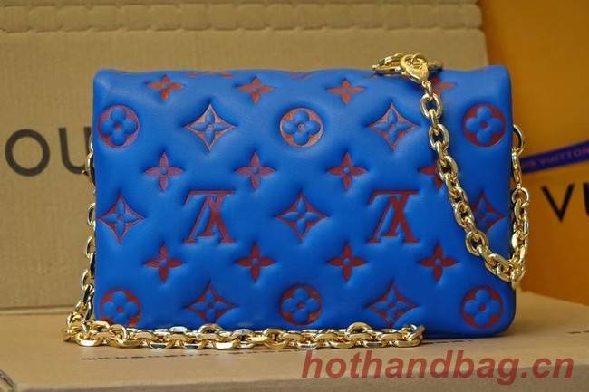 Louis Vuitton POCHETTE COUSSIN M80742 blue