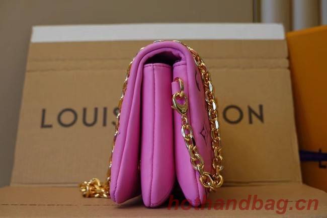 Louis Vuitton POCHETTE COUSSIN M80742 rose