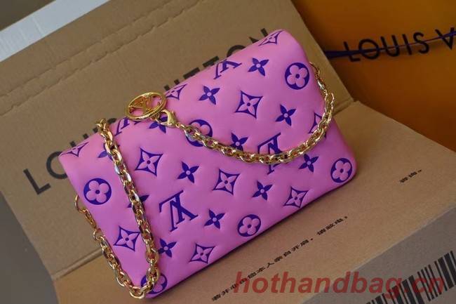 Louis Vuitton POCHETTE COUSSIN M80742 rose