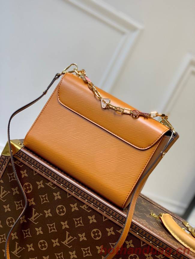 Louis Vuitton TWIST MM M20846 Gold Cipango Beige