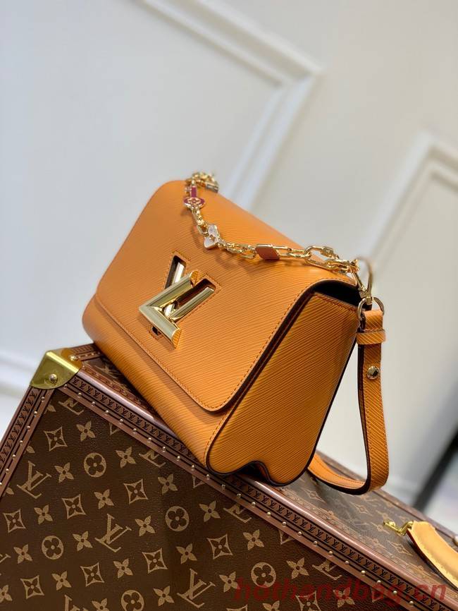 Louis Vuitton TWIST MM M20846 Gold Cipango Beige