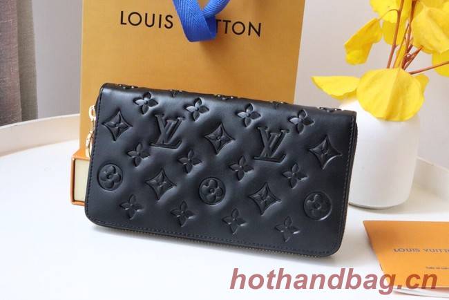 Louis Vuitton ZIPPY WALLET M81510 black