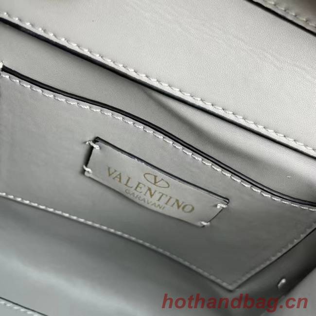 VALENTINO GARAVANI VSLING Shiny diamond Mini totebag XW2B1G9 silver&silver-Tone Metal