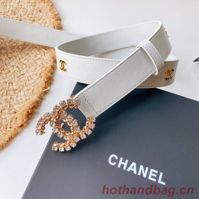 Chanel 30MM Leather Belt CH2586