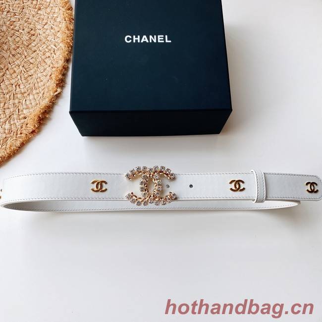 Chanel 30MM Leather Belt CH2586