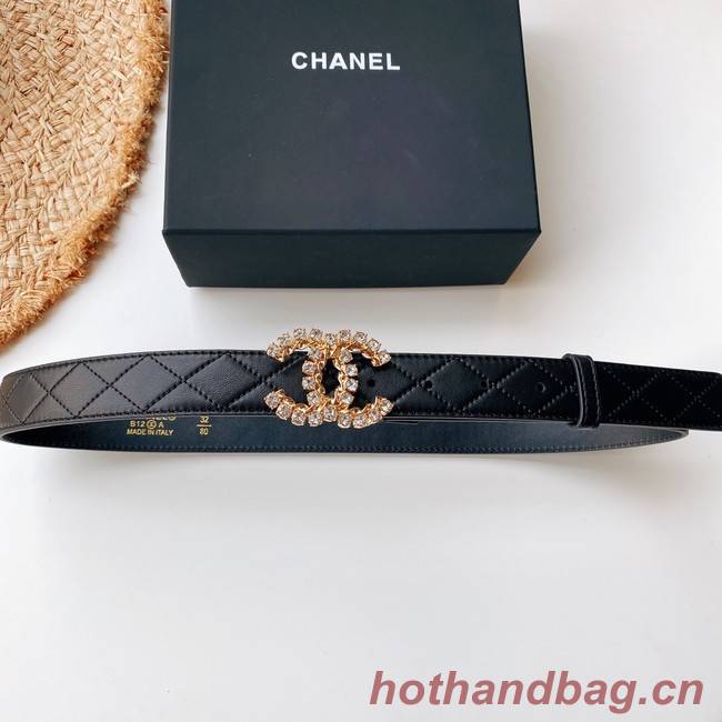 Chanel 30MM Leather Belt CH2587