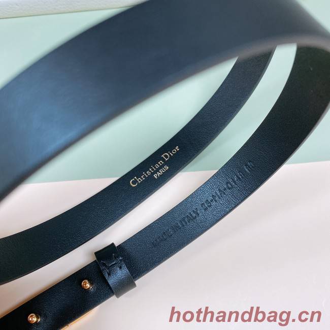 DIOR 15 MM CARO BELT Calfskin B0307UBD