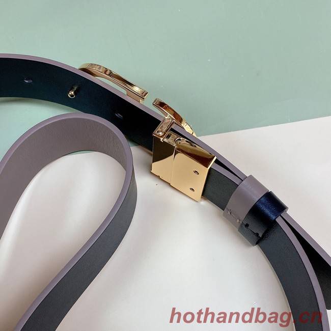 DIOR 30 MONTAIGNE REVERSIBLE BELT 35 MM B0179UWG