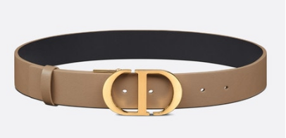 DIOR 30 MONTAIGNE REVERSIBLE BELT 35 MM B0179UWG