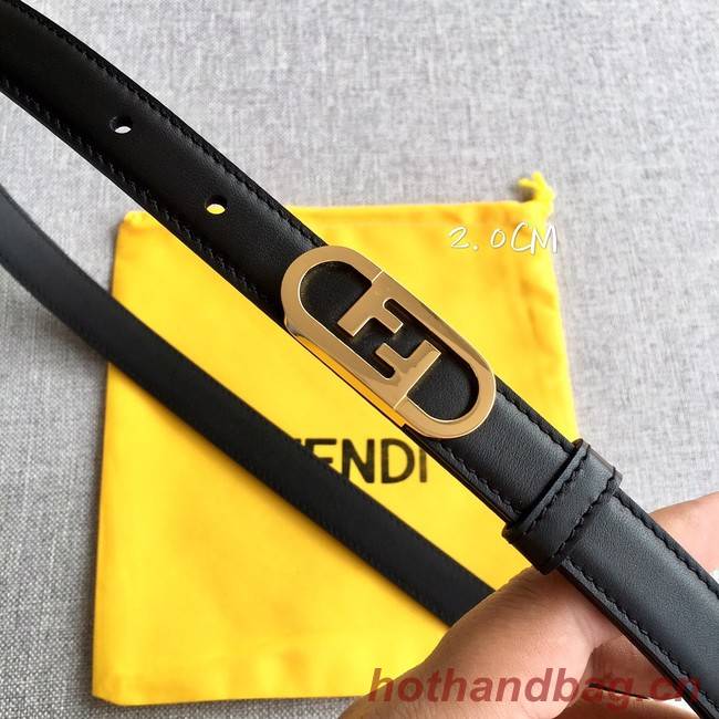 Fendi Leather Belt 20MM 2753