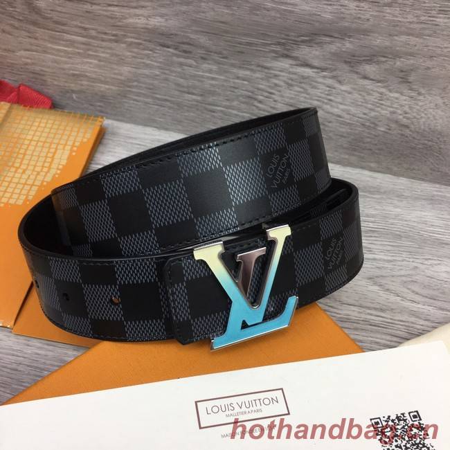 Louis Vuitton INITIALES 40MM MATTE BLACK BELT M0450S