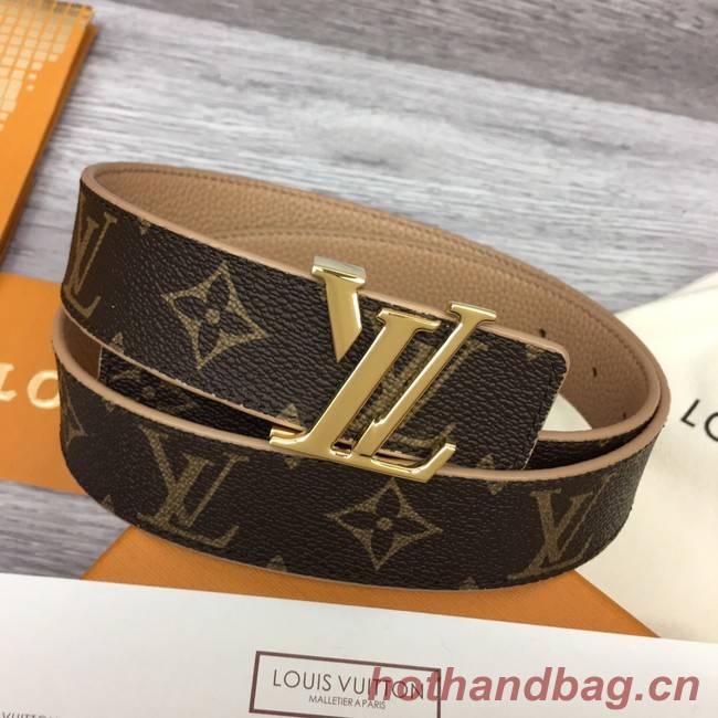 Louis Vuitton calf leather 35MM BELT M0454S