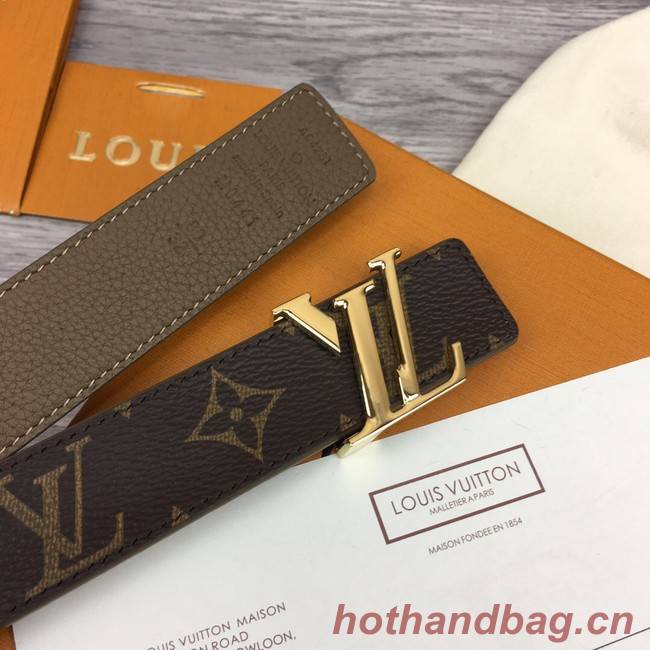 Louis Vuitton calf leather 35MM BELT M0454S