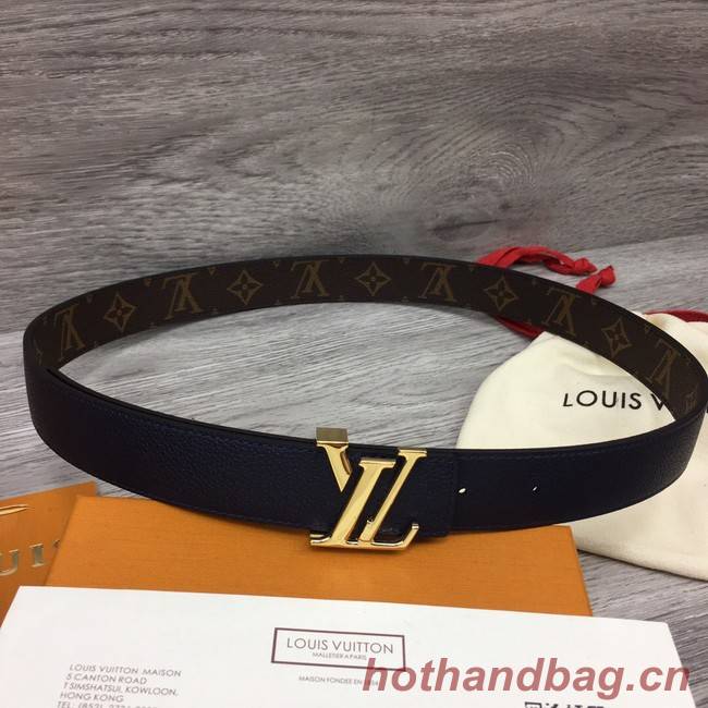 Louis Vuitton calf leather 35MM BELT M0455S