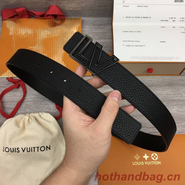 Louis Vuitton calf leather 35MM BELT M0457S