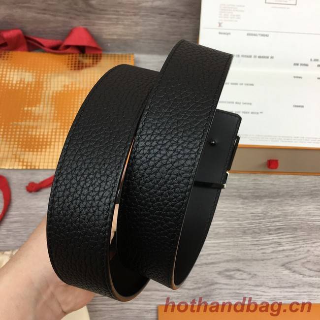 Louis Vuitton calf leather 35MM BELT M0457S