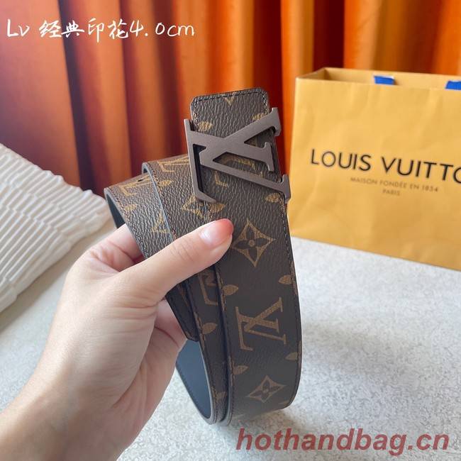 Louis Vuitton calf leather 40MM BELT M0459S