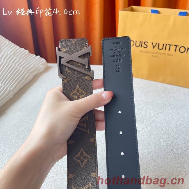 Louis Vuitton calf leather 40MM BELT M0459S