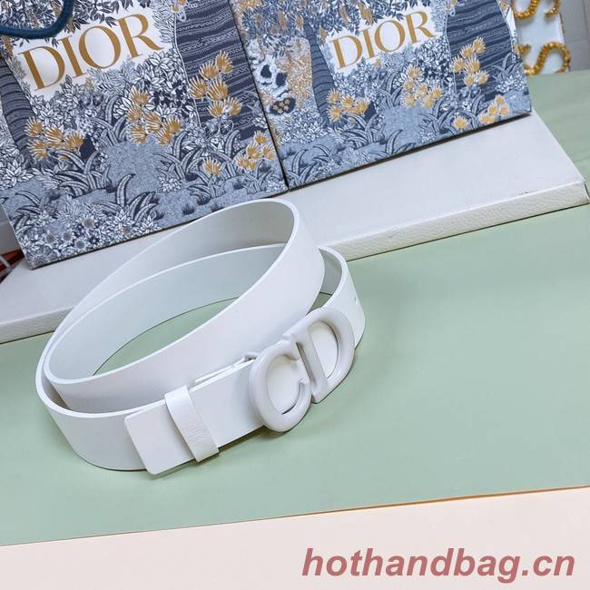 DIOR 30 MONTAIGNE REVERSIBLE BELT 20 MM Calfskin B0185UW