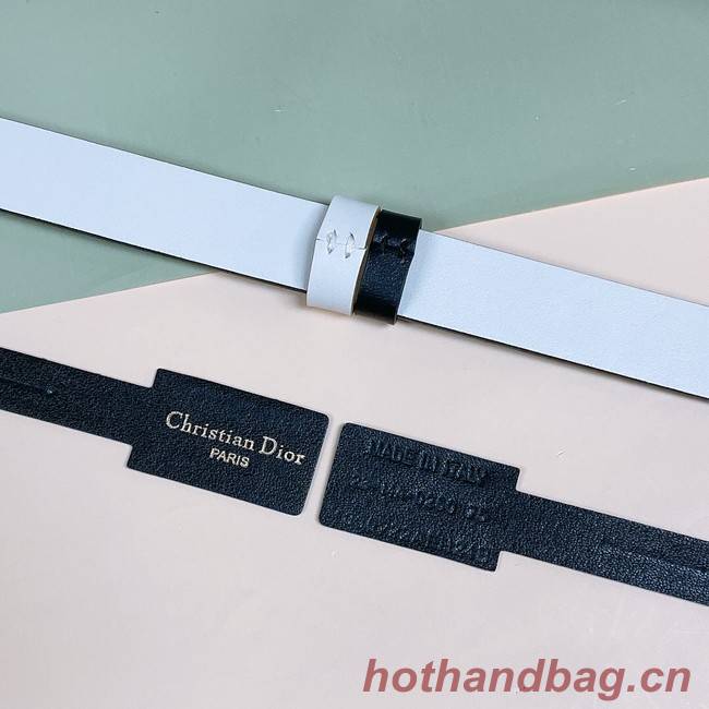 DIOR 30 MONTAIGNE REVERSIBLE BELT Calfskin 20 MM B0178U