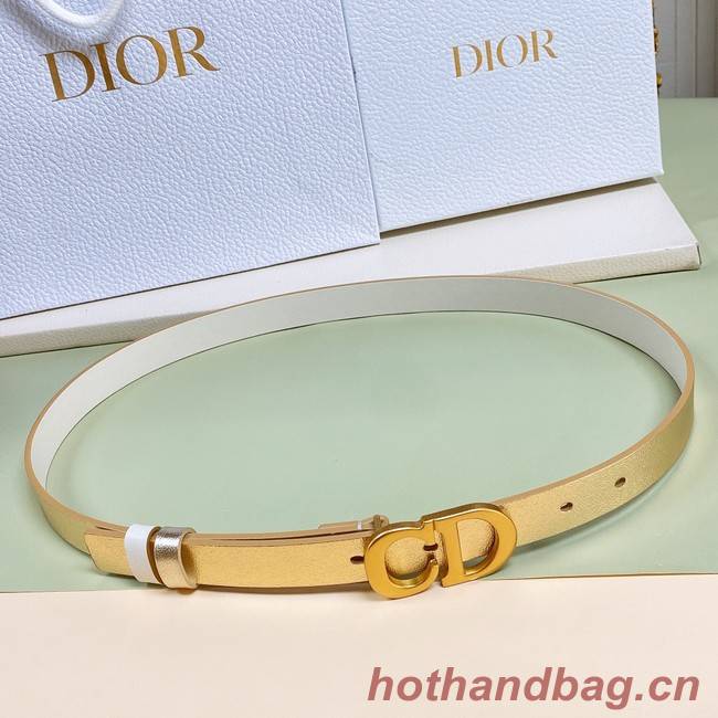 DIOR 30 MONTAIGNE REVERSIBLE BELT Calfskin 20 MM B0181U