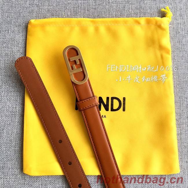 Fendi Leather Belt 20MM 2754