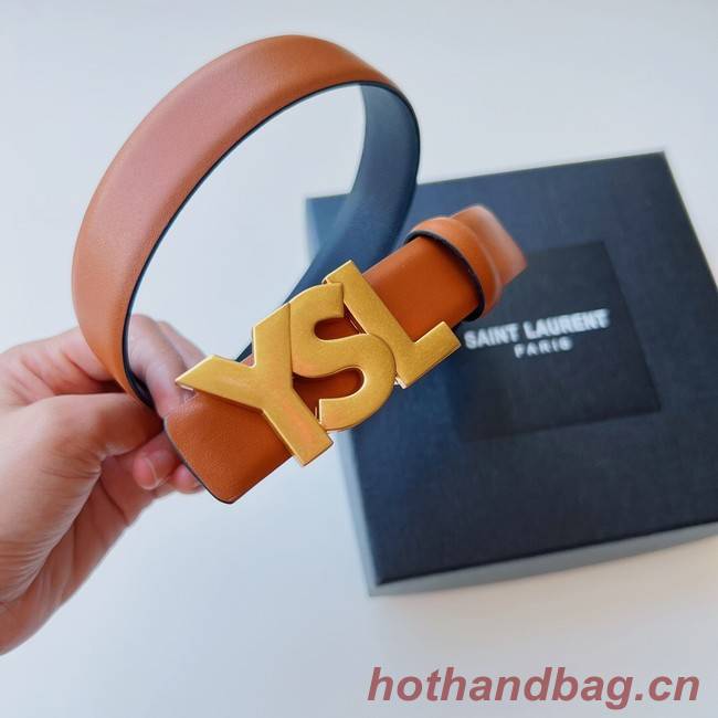 Yves saint Laurent calf leather BELT 26991