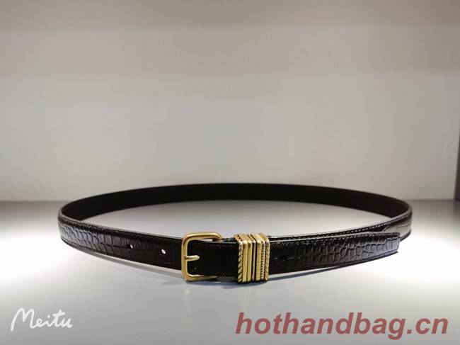 Yves saint Laurent calf leather BELT 26993