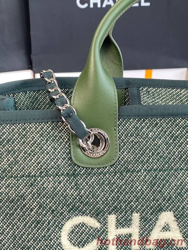 Chanel LARGE SHOPPING BAG A66941 green