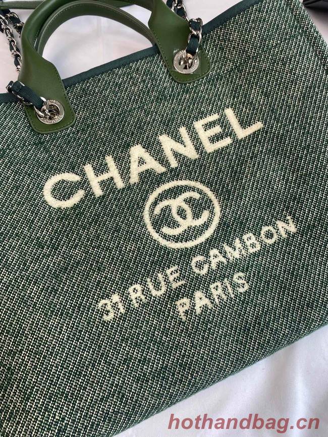 Chanel LARGE SHOPPING BAG A66941 green