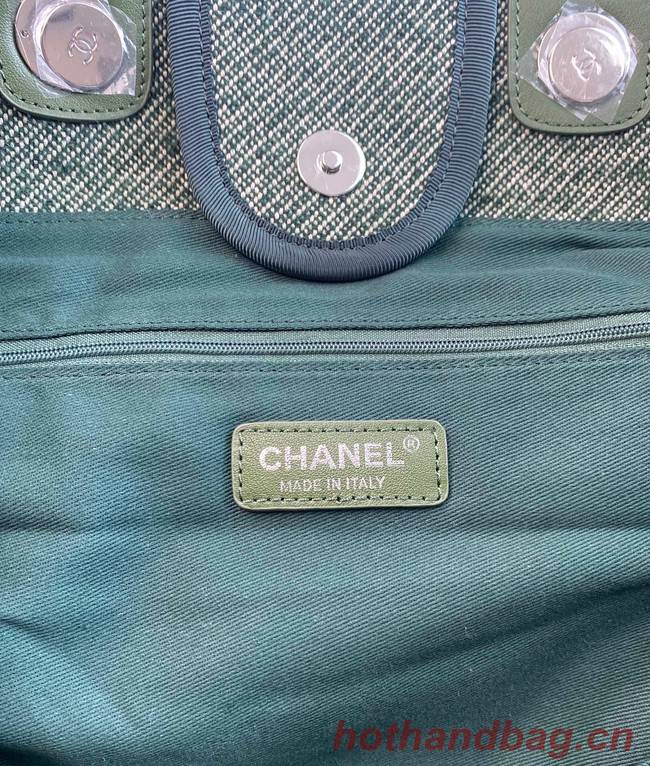 Chanel LARGE SHOPPING BAG A66941 green