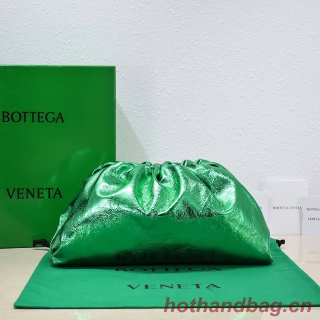 Bottega Veneta Leather clutch 576227 Parakeet