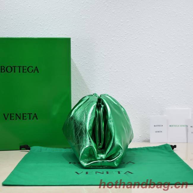 Bottega Veneta Leather clutch 576227 Parakeet