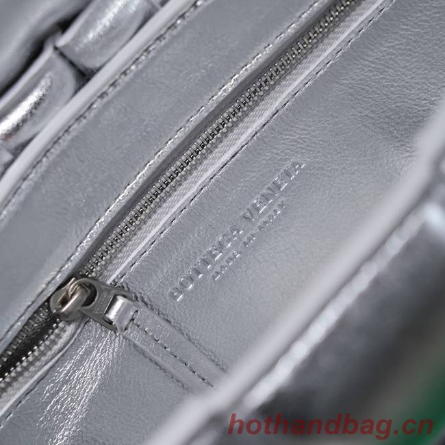 Bottega Veneta Padded Cassette 591970 silver