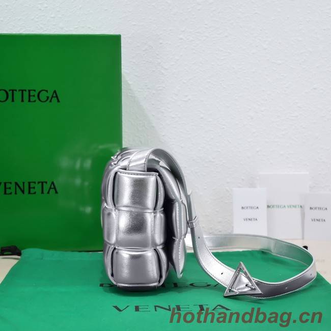 Bottega Veneta Padded Cassette 591970 silver